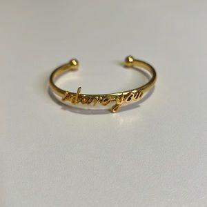 Kate Spade "I dare you" cuff bracelet